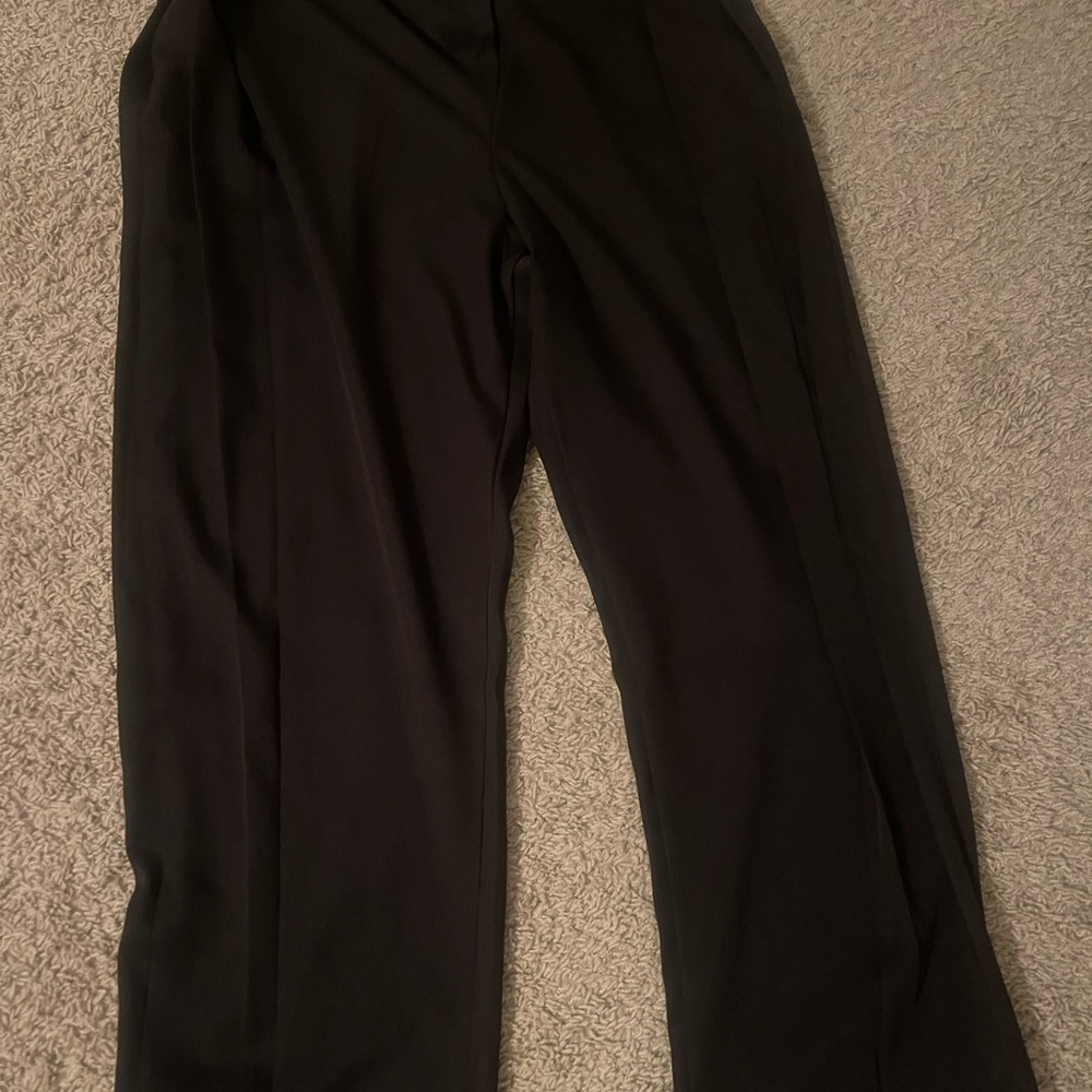 High waisted tapered trouser